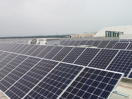 6、中國宏泰國際航空工程中心光伏發電項目，裝機容量320KW