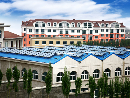10、遼寧百匯香山（游泳館）太陽能熱水工工程